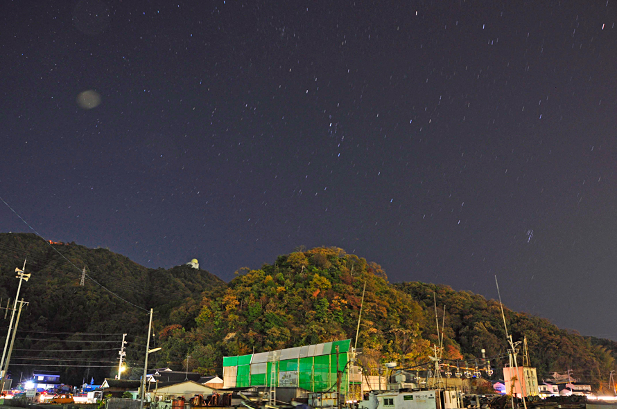 高尾山に星が降る